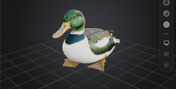 Meshy Duck
